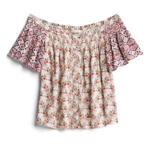 Off the shoulder top